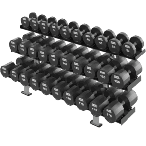 XL Dumbbell Rack Three Tier (1STD &  2XL Tray)